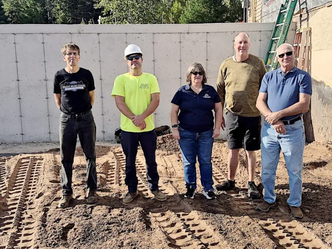 Swedetown construction underway
